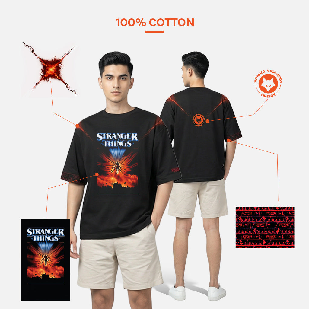 Stranger Things x Firefox Vecna Tshirt - Image 3