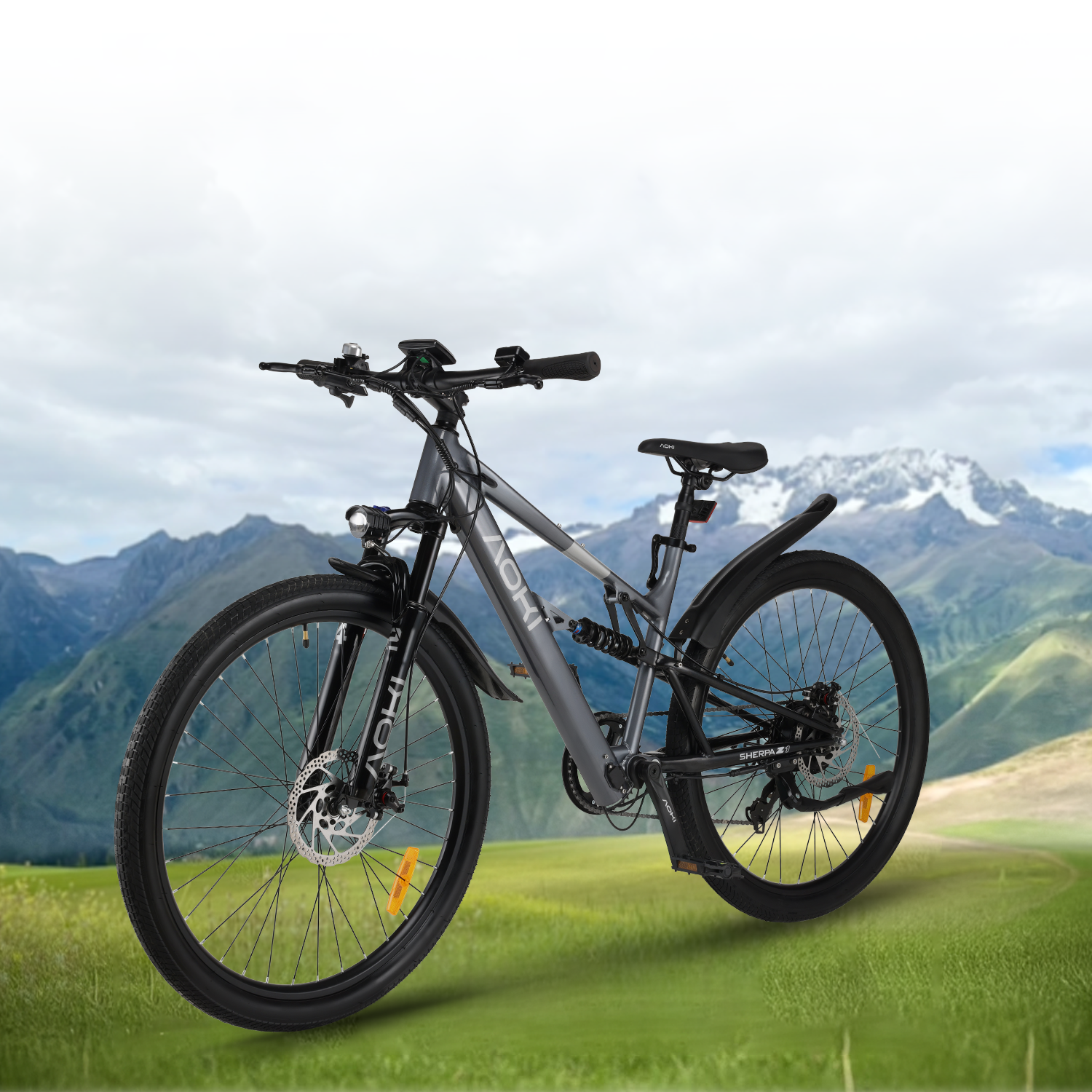 Sherpa Z1 – Best Budget Electric Mountain Bike in India | Aoki