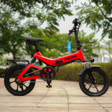 FLEX CR – Best Compact Foldable Electric Cycle in India | Aoki