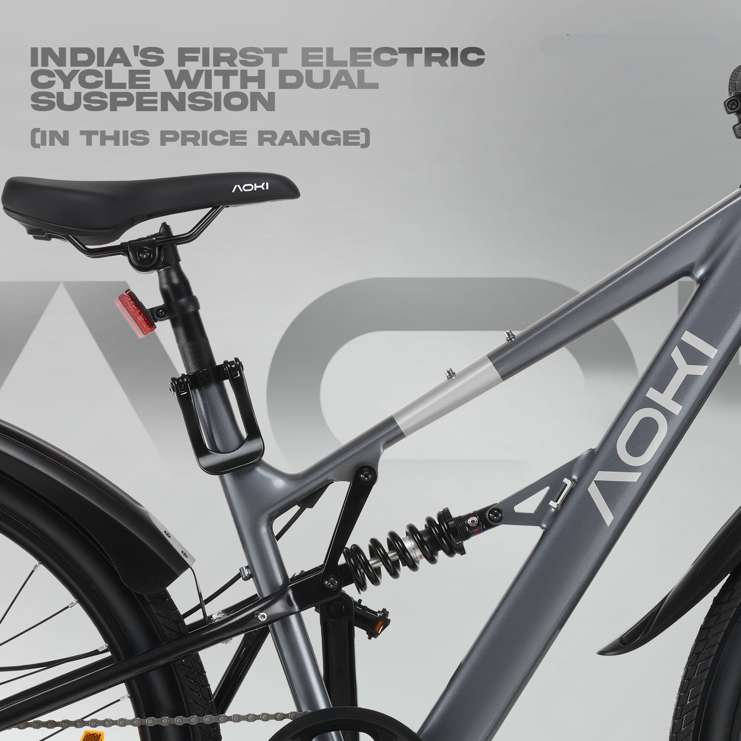 Sherpa Z1 – Best Budget Electric Mountain Bike in India | Aoki - Image 2