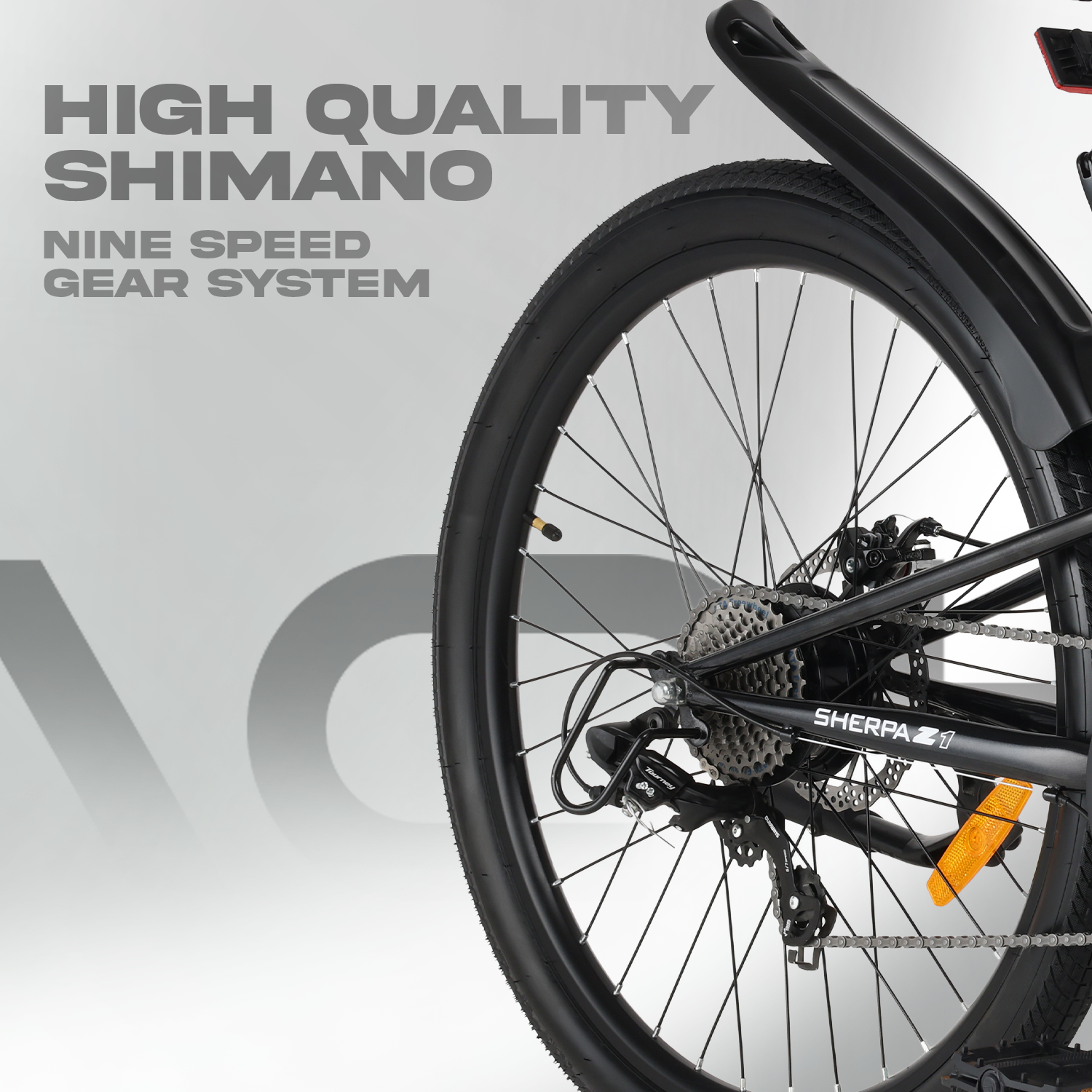 Sherpa Z1 – Best Budget Electric Mountain Bike in India | Aoki - Image 8