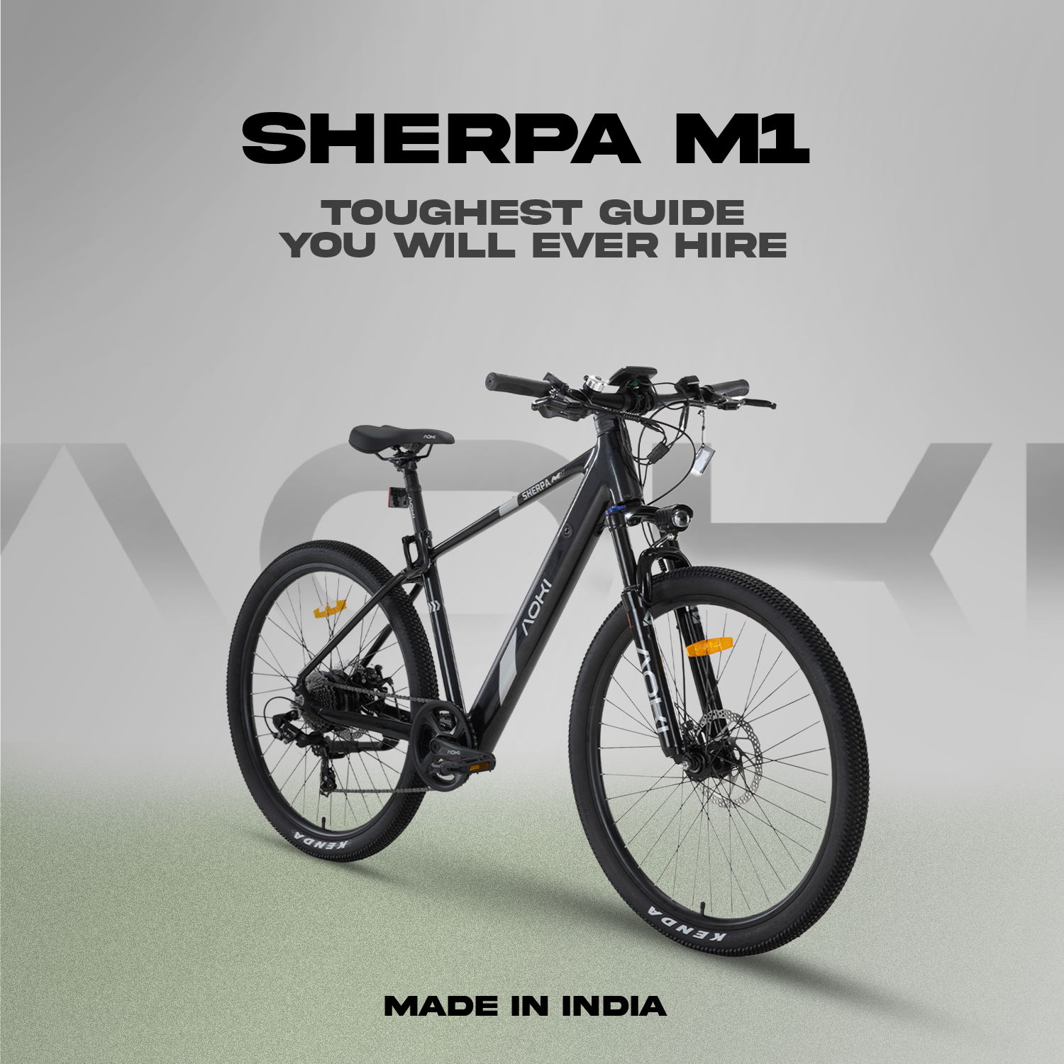 Sherpa M1 – Best Electric Mountain Bike in India | Aoki - Image 10