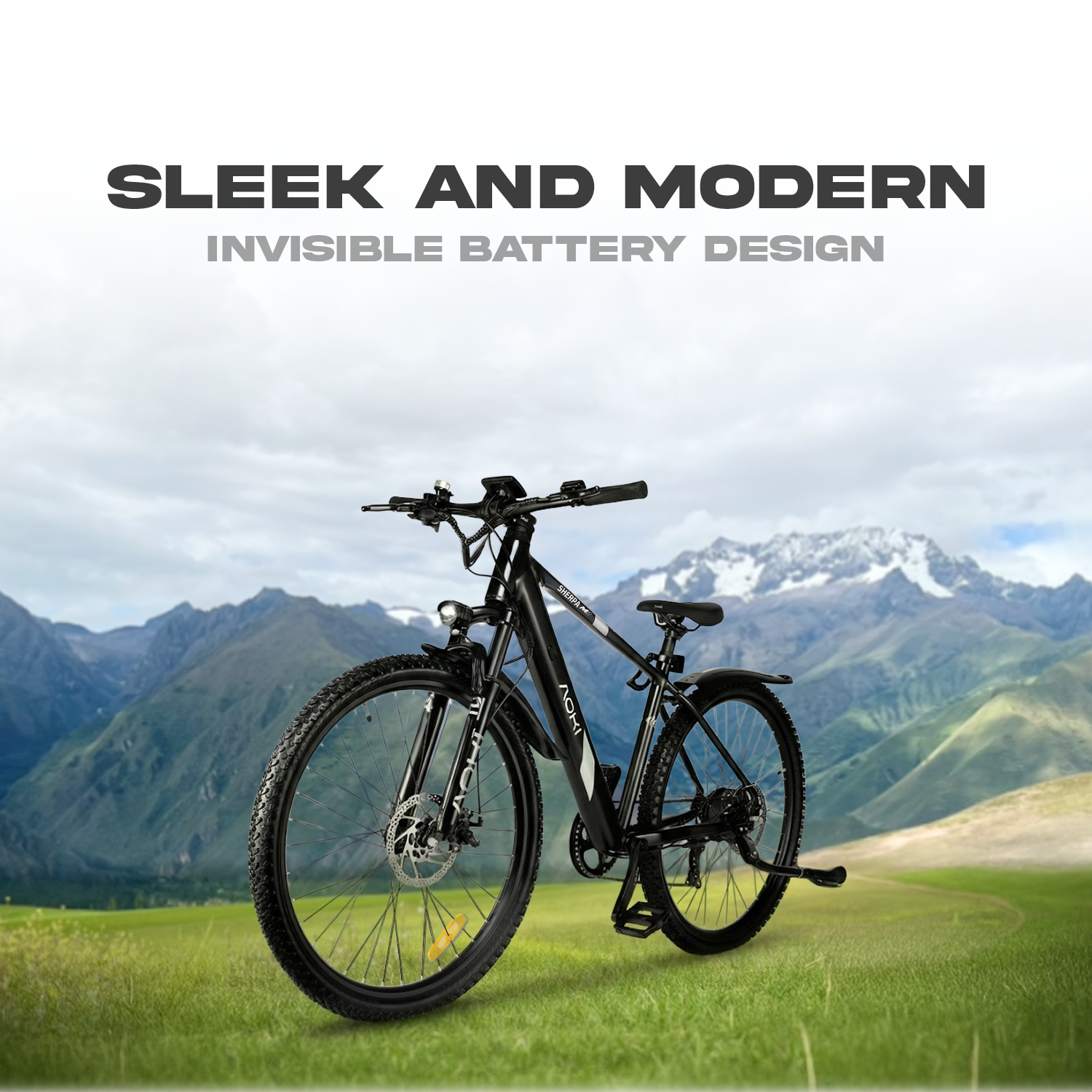 Sherpa M1 – Best Electric Mountain Bike in India | Aoki