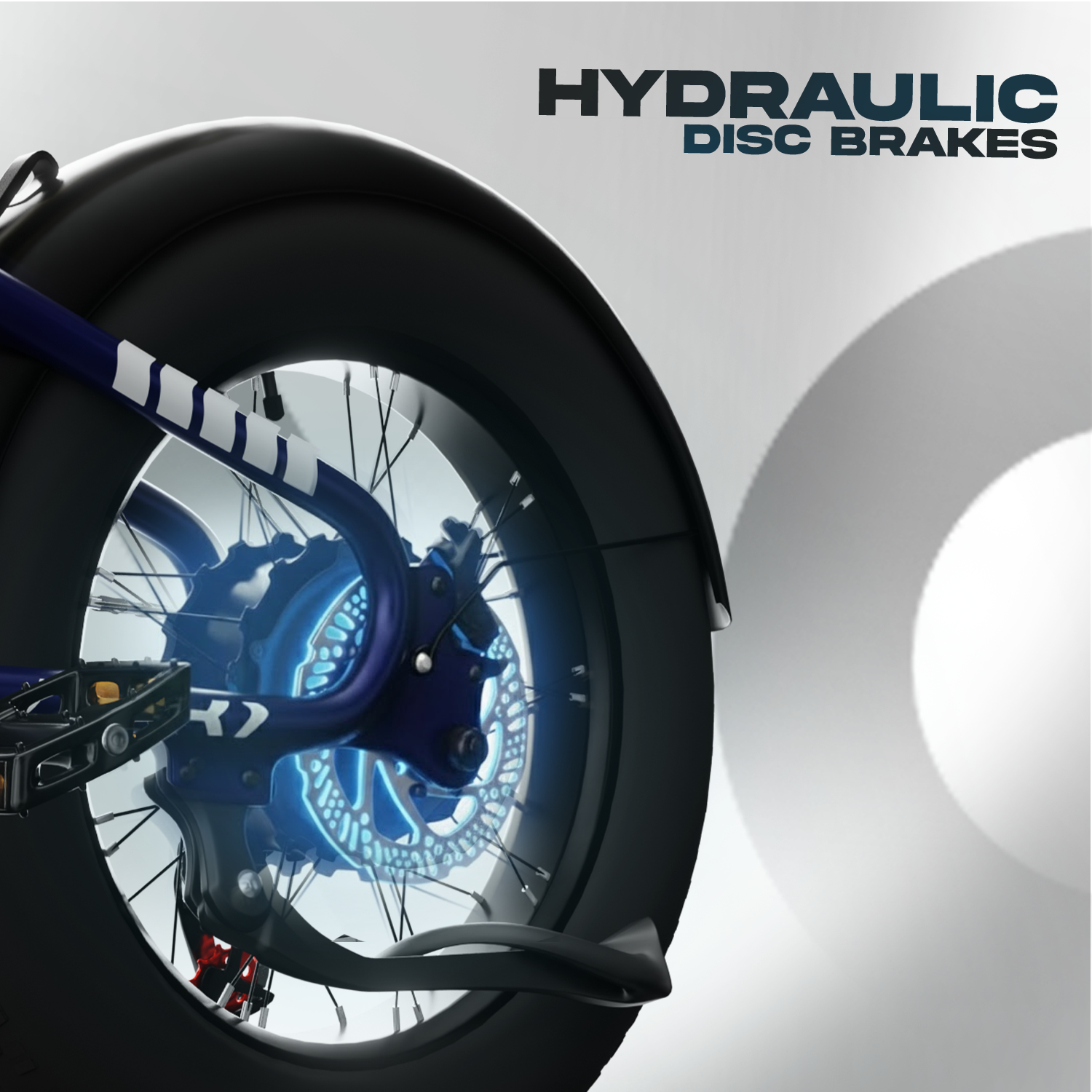 Street Mamba – Best Long Range Fat Tyre Electric Cycle in India | Midnight Blue - Image 7