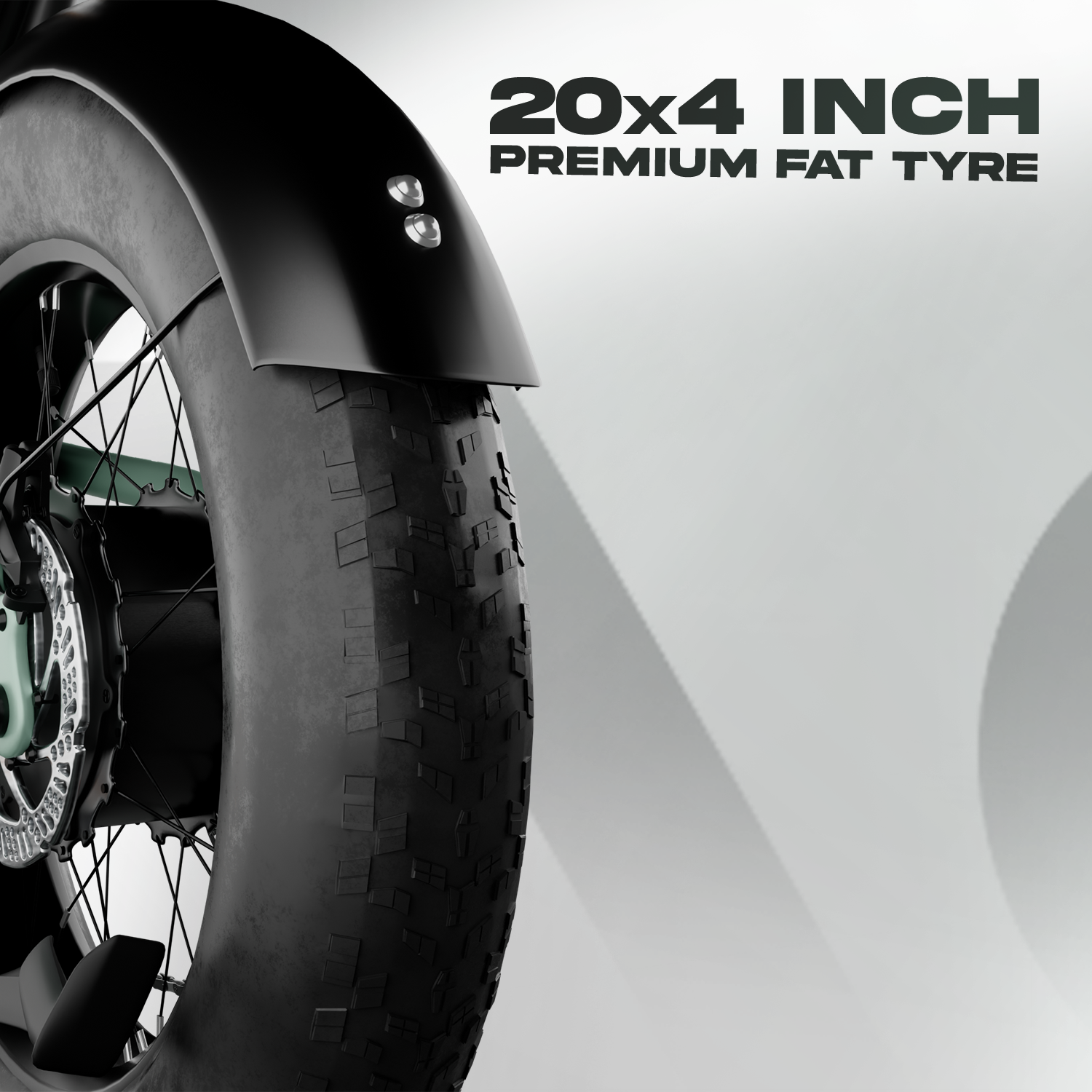 Street Mamba – Best Long Range Fat Tyre Electric Cycle in India | Midnight Blue - Image 10